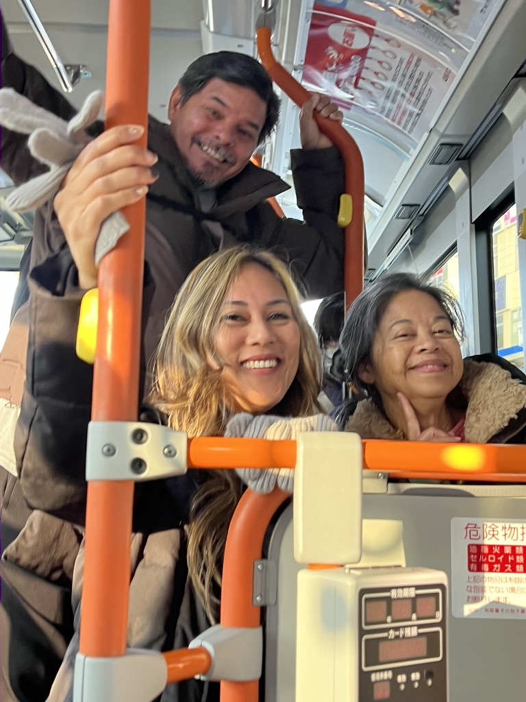 Riding the local bus