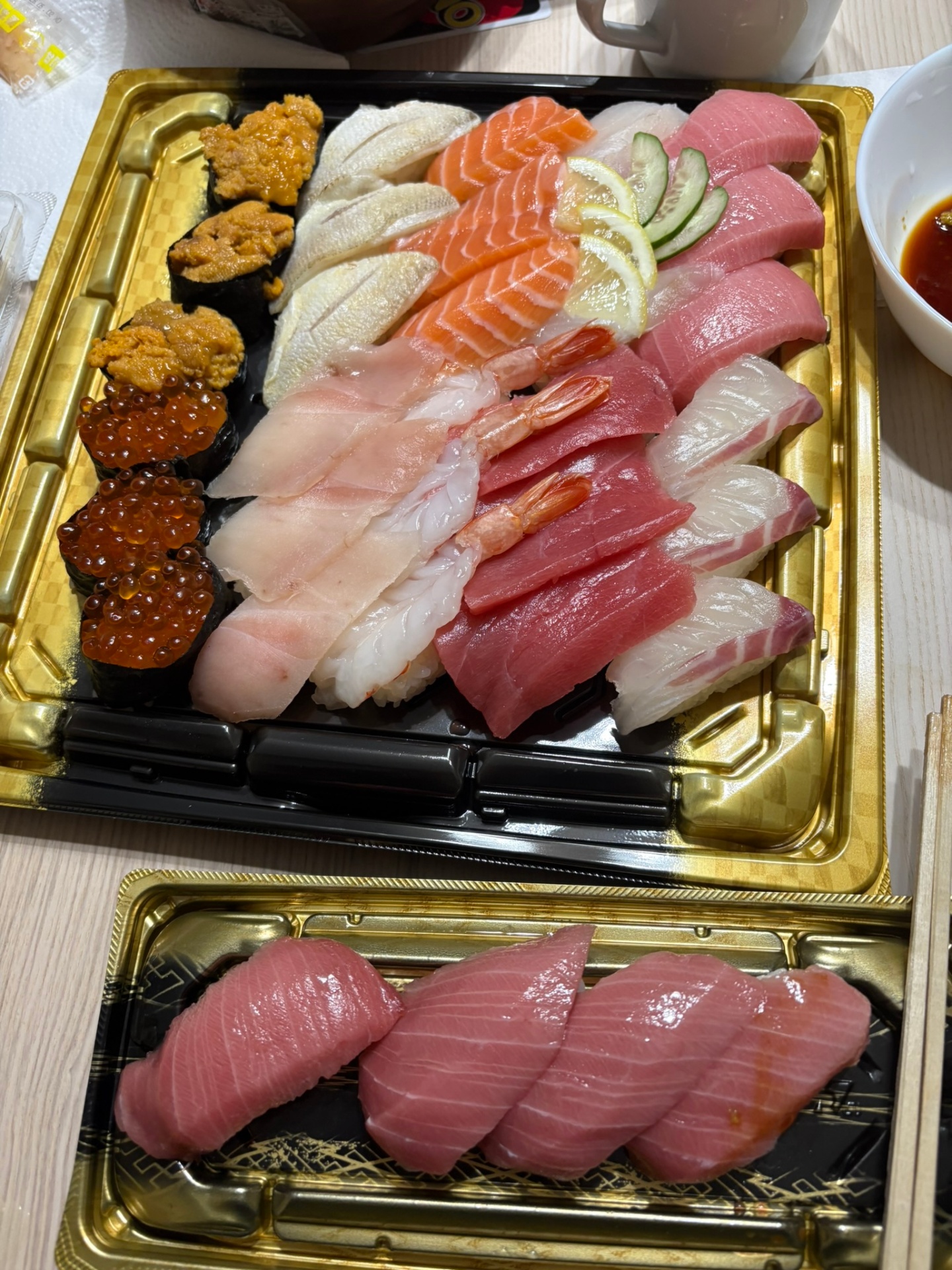 Sushi platter